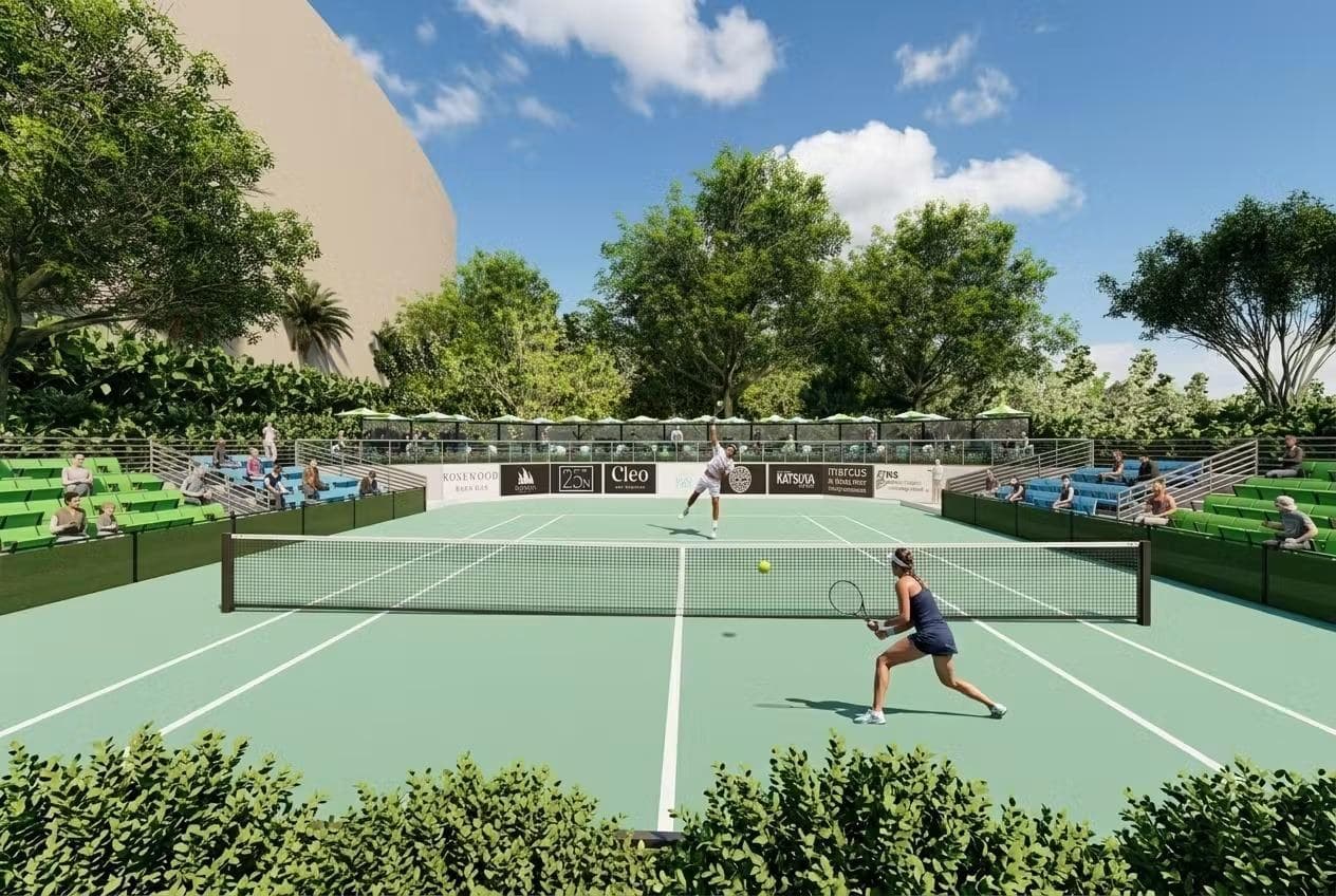 Baha Mar Tennis Court Renovation gallery 1